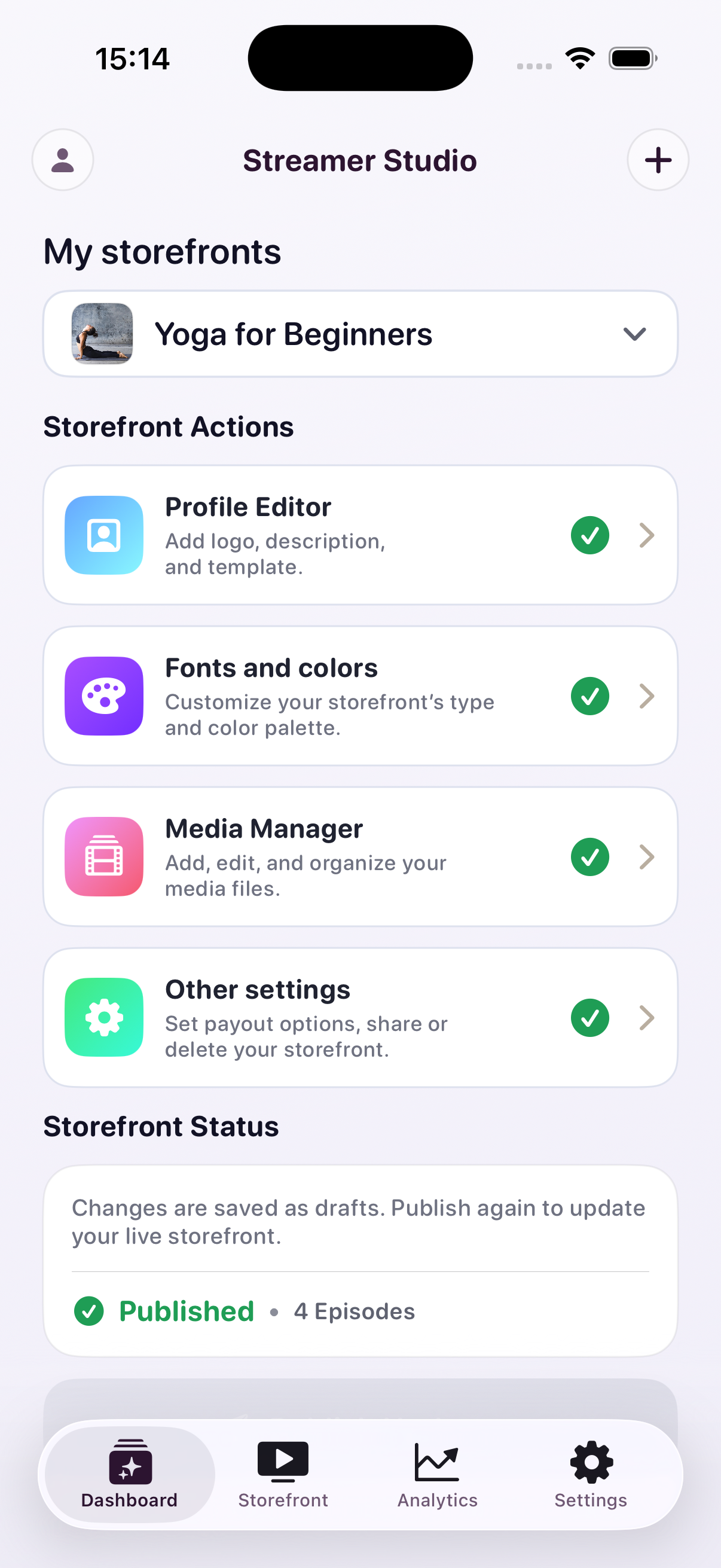 Streamer Studio screenshot