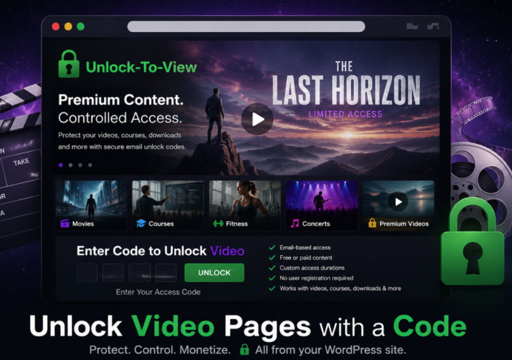 Unlock-To-View banner