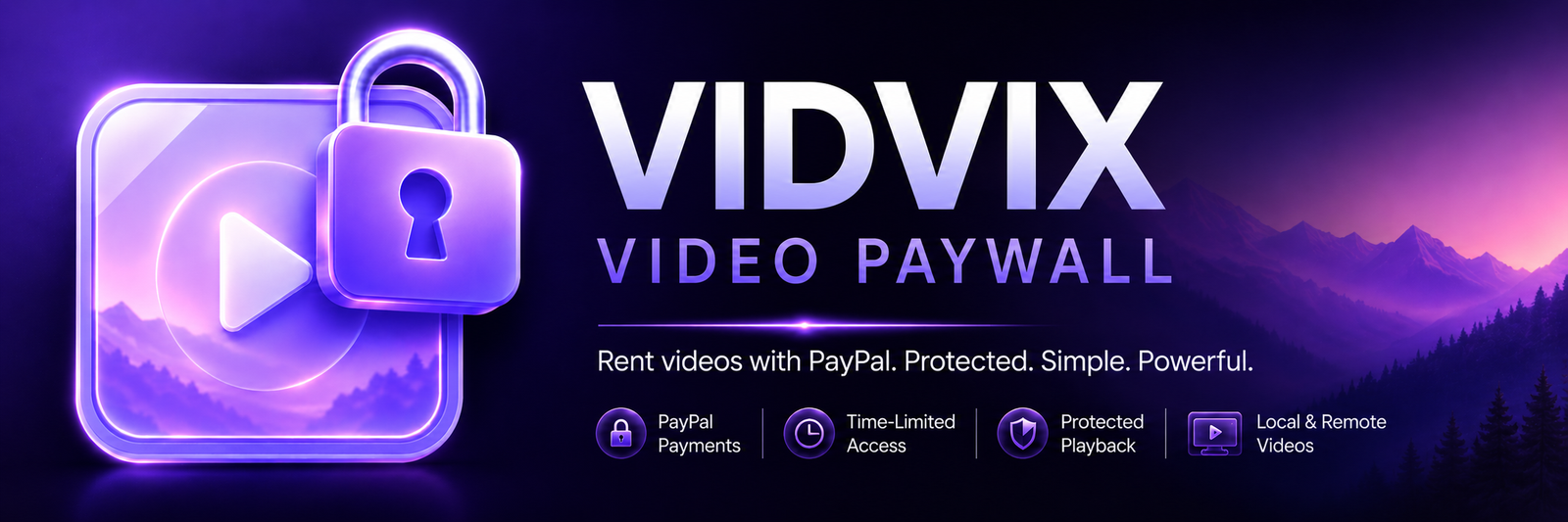 VidVix Video Paywall